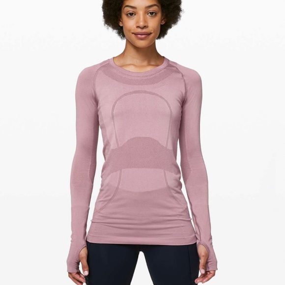 lululemon athletica Tops - Lululemon Swiftly Tech Long Sleeve Vintage Mauve